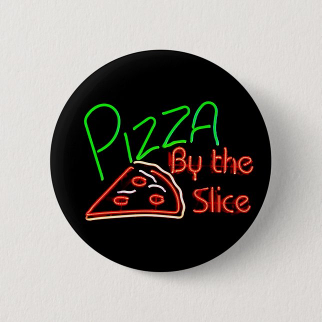 Badge Rond 5 Cm Boutons de pizza (Devant)