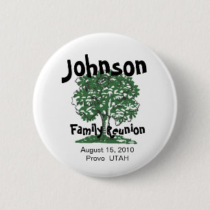 Badge Rond 5 Cm Boutons de RÉUNION de FAMILLE