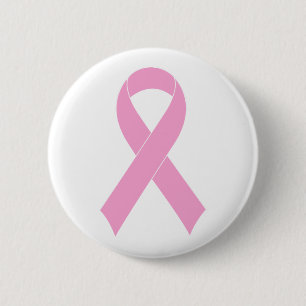 Badge Rond 5 Cm Boutons de sensibilisation au cancer du sein à rub
