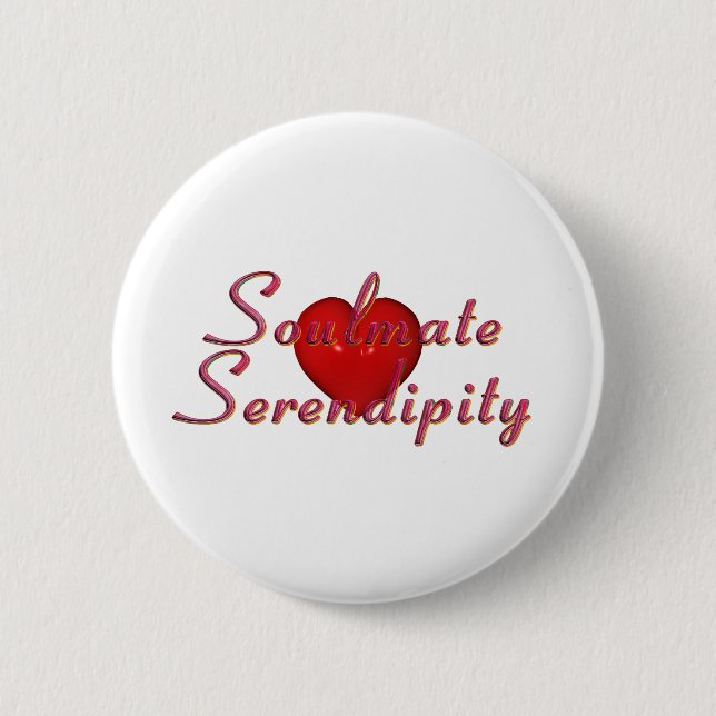 Badge Rond 5 Cm Boutons de sérénité à l'âme (Devant)