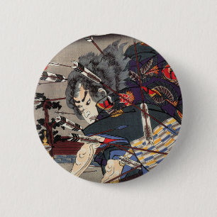 Badge Rond 5 Cm Boutons des samouraïs II