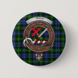 Badge Rond 5 Cm Boutons d'insigne Adam Clan