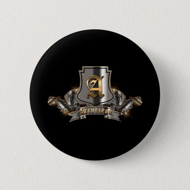 Badge Rond 5 Cm Boutons (Diverses formes) (Devant)