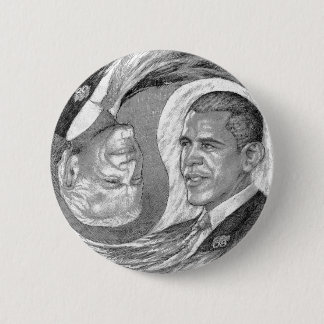 Badge Rond 5 Cm Boutons d'ObamaBiden