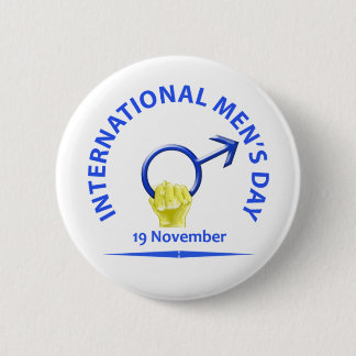 Badge Rond 5 Cm Boutons du jour d'hommes