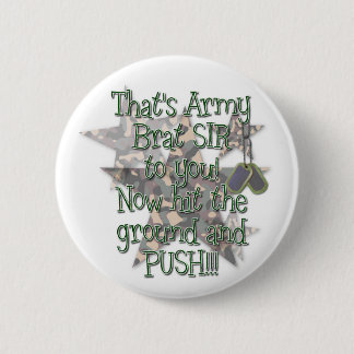Badge Rond 5 Cm Boutons - monsieur de gosse d'armée