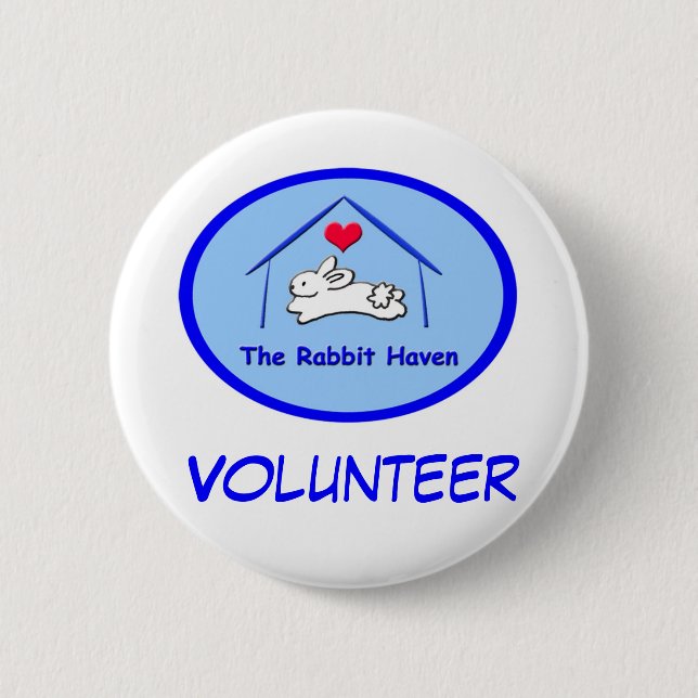 Badge Rond 5 Cm Boutons nommés volontaires de TRH (Devant)