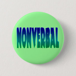 Badge Rond 5 Cm Boutons non-verbaux