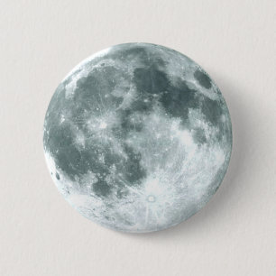 Badge Rond 5 Cm Boutons "PLEINE LUNE"