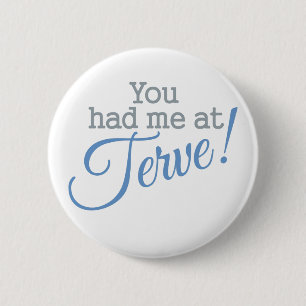 Badge Rond 5 Cm Boutons Vous M'aviez chez Terve !
