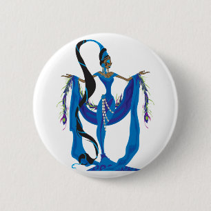 Badge Rond 5 Cm Boutons Yemaya
