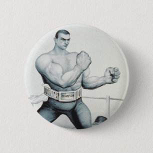 Badge Rond 5 Cm Boxe de PIÈCE EN T