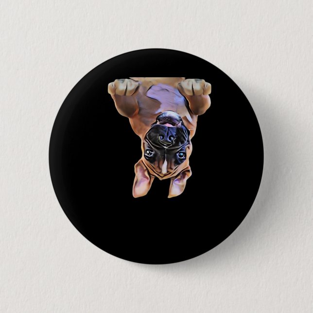 Badge Rond 5 Cm Boxe Peekaboo (Devant)