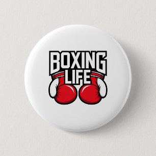 Badge Rond 5 Cm Boxe Pour Boxers Professionnels Amateurs 5