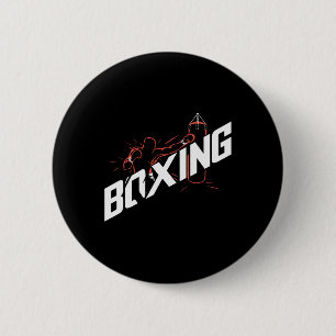 Badge Rond 5 Cm Boxe Punching Byg Boxe Kickboxing Amateur de boxe