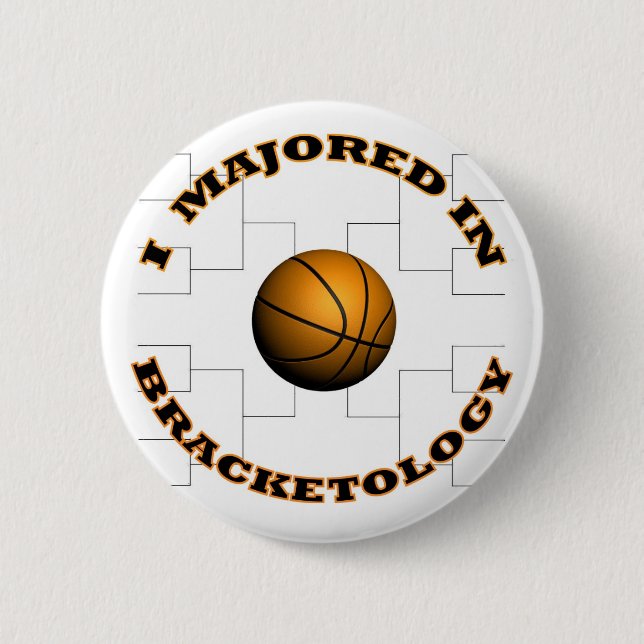 Badge Rond 5 Cm Bracketology 2 (Devant)