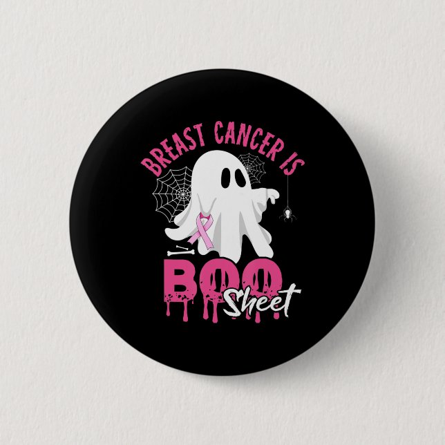 Badge Rond 5 Cm Braille Cancer (Devant)