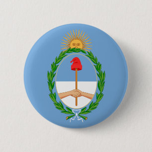 Badge Rond 5 Cm bras de l'Argentine
