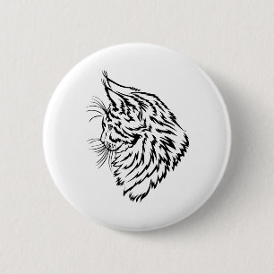 Badge Rond 5 Cm Brasseur d'affaires de ragondin du Maine