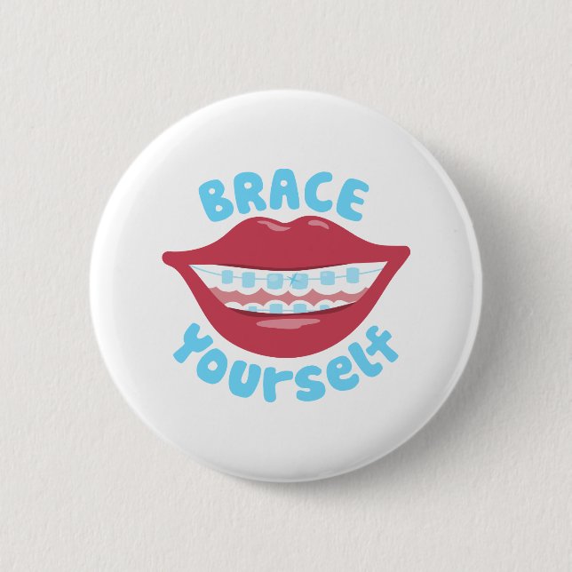 Badge Rond 5 Cm Bravo (Devant)