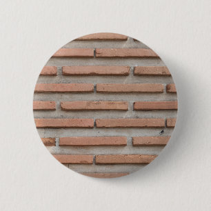 Badge Rond 5 Cm Brick wall