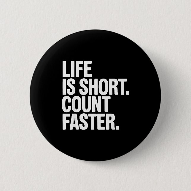 Badge Rond 5 Cm Bridge Player Funny Contract Bridge  (Devant)