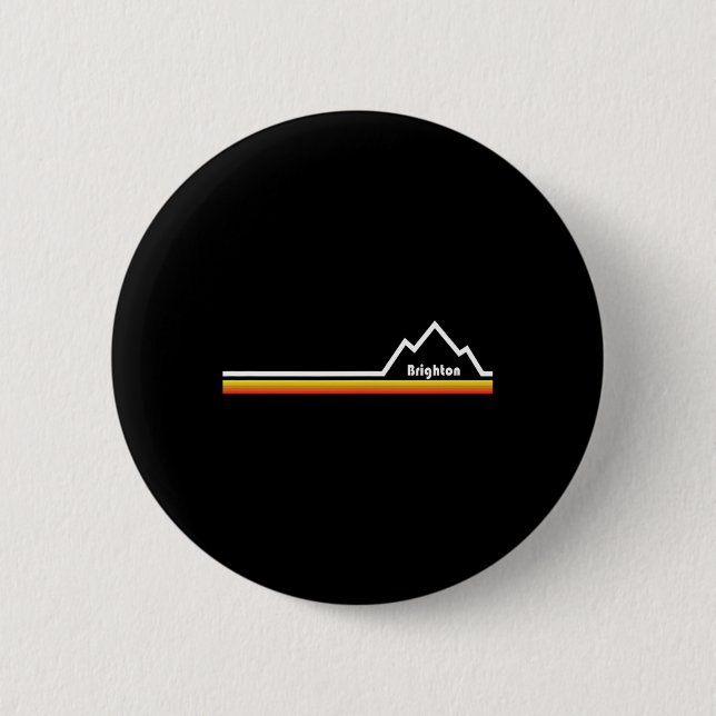 Badge Rond 5 Cm Brighton Resort (Devant)