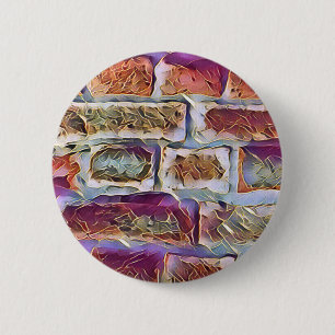 BADGE ROND 5 CM BRIQUES