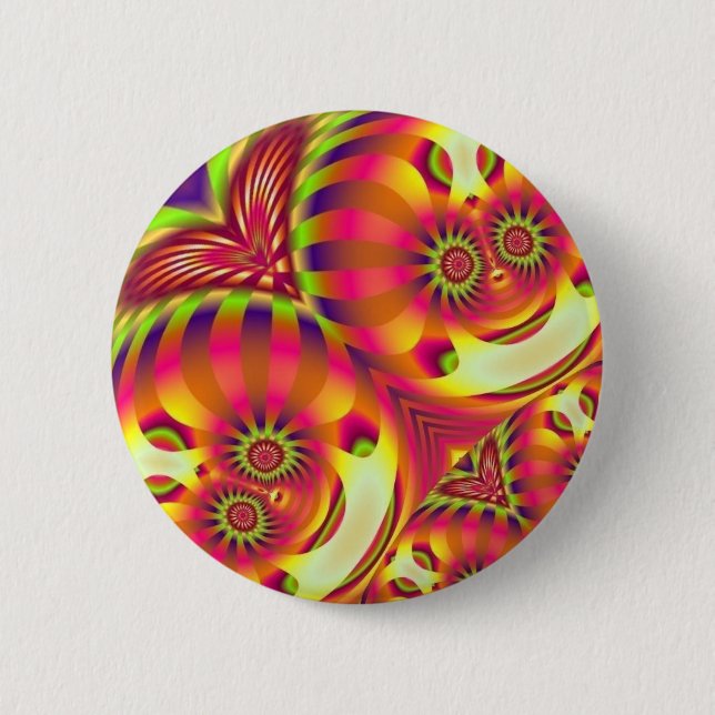 Badge Rond 5 Cm BRITE Bubs Packin de bouton (Devant)