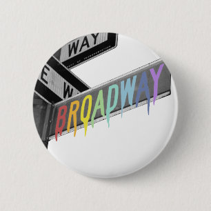Badge Rond 5 Cm Broadway