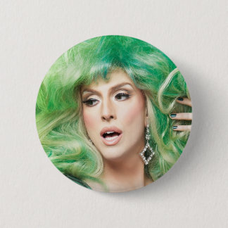 Badge Rond 5 Cm Broche de laitue de Hedda