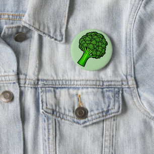 Badge Rond 5 Cm Brocoli