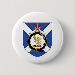 Badge Rond 5 Cm Broun (brun)