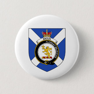 Badge Rond 5 Cm Broun (brun)