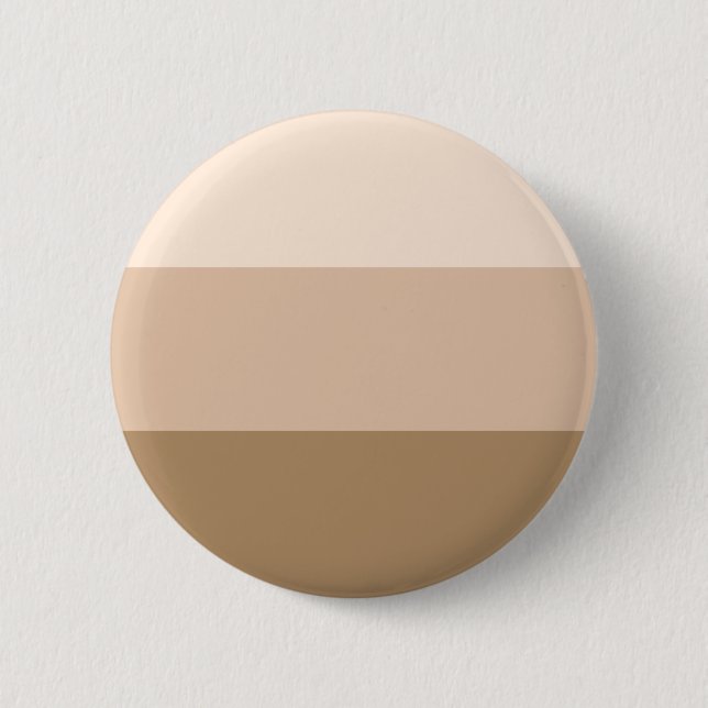 Badge Rond 5 Cm Brown Ombre strié (Devant)
