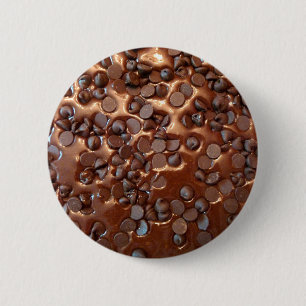 Badge Rond 5 Cm "brownie" de puce de chocolat