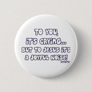 Badge Rond 5 Cm Bruit joyeux