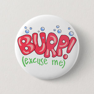 Badge Rond 5 Cm Brûler
