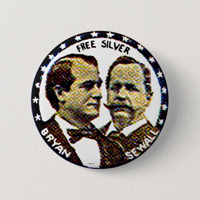 Badge Rond 5 Cm Bryan, Sewall - bouton (Devant)