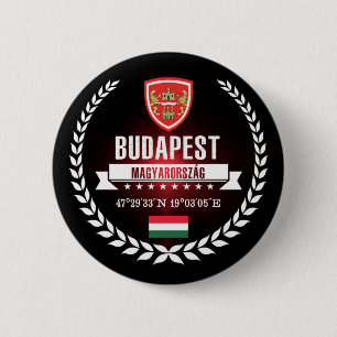 Badge Rond 5 Cm Budapest