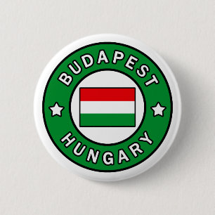 Badge Rond 5 Cm Budapest Hongrie