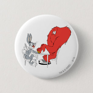 Badge Rond 5 Cm BUGS BUNNY™ et Gossamer 2