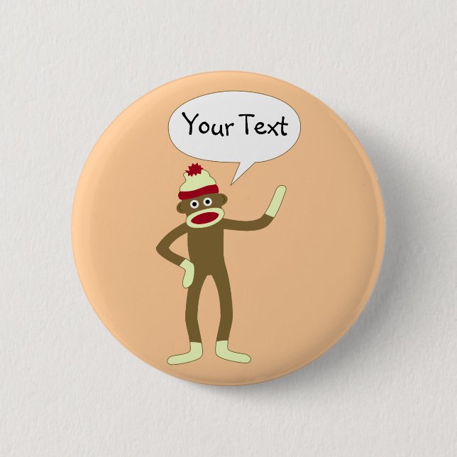 Badge Rond 5 Cm Bulle comique personnalisable de la parole de (Devant)