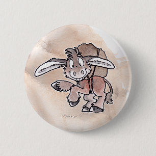 Badge Rond 5 Cm Burro