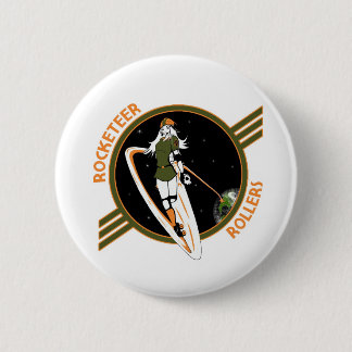 Badge Rond 5 Cm Butin de Rocketeer