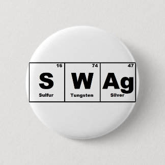 Badge Rond 5 Cm Butin de Tableau périodique