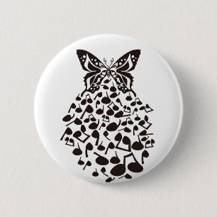 Badge Rond 5 Cm Butterfly_Effect
