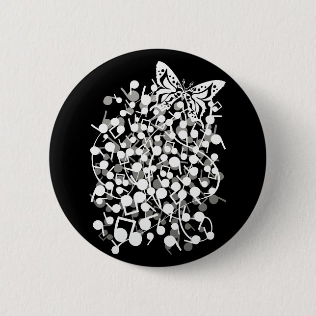 Badge Rond 5 Cm Butterfly_Effect (Devant)