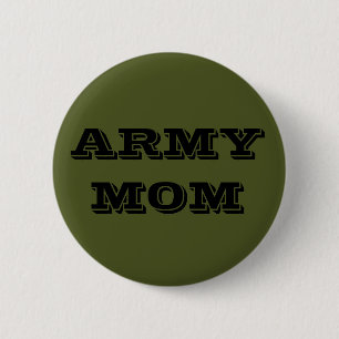 Badge Rond 5 Cm Button Army