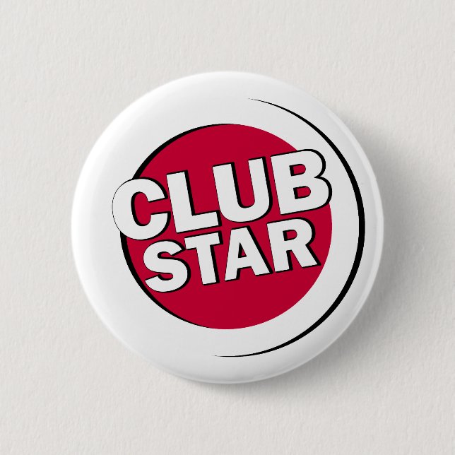 Badge Rond 5 Cm Button Club_Star (Devant)